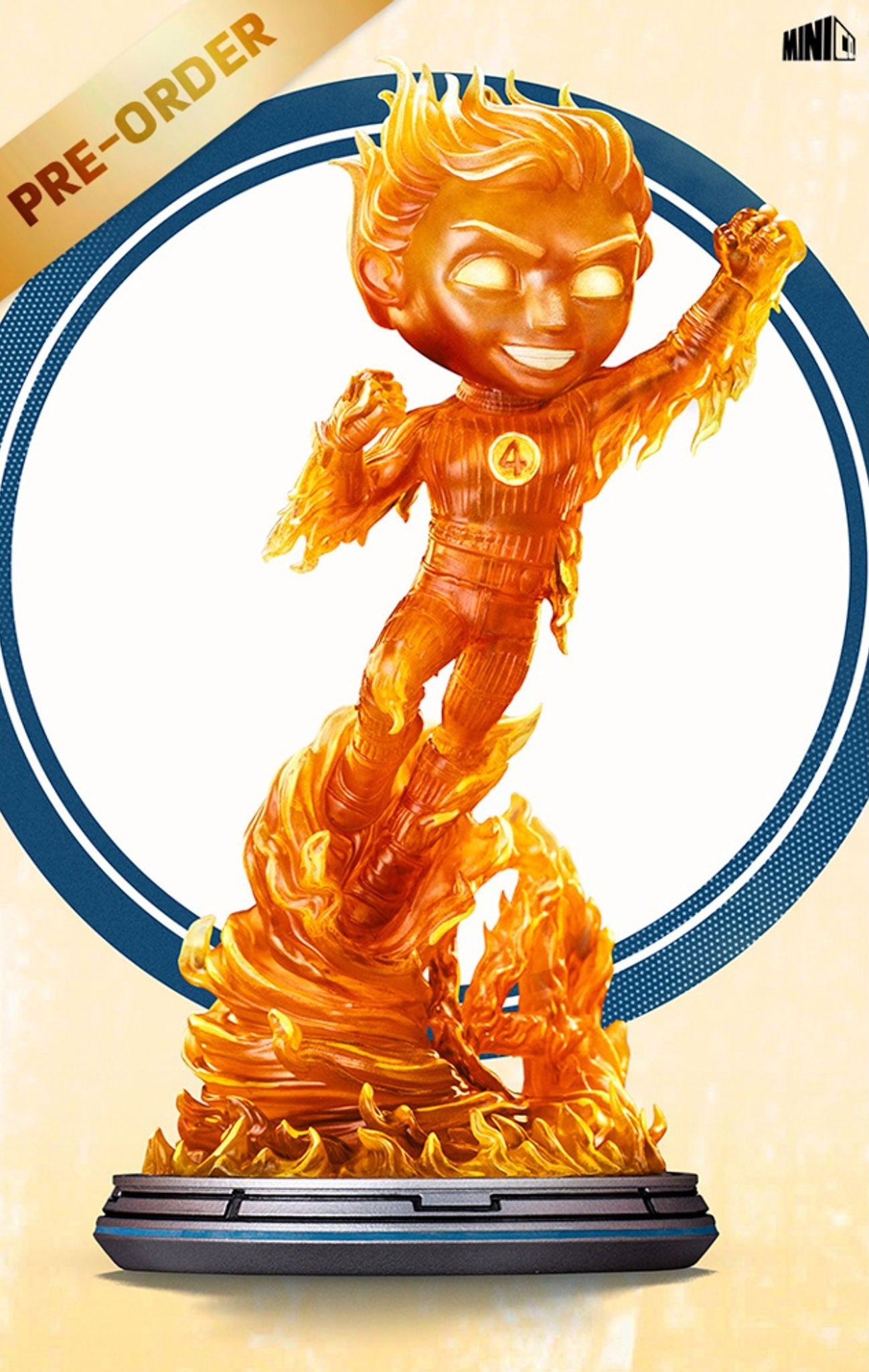 MiniCo Captain Marvel - Figurine Avengers Endgame - Statue De Collection Officielle Iron Studios