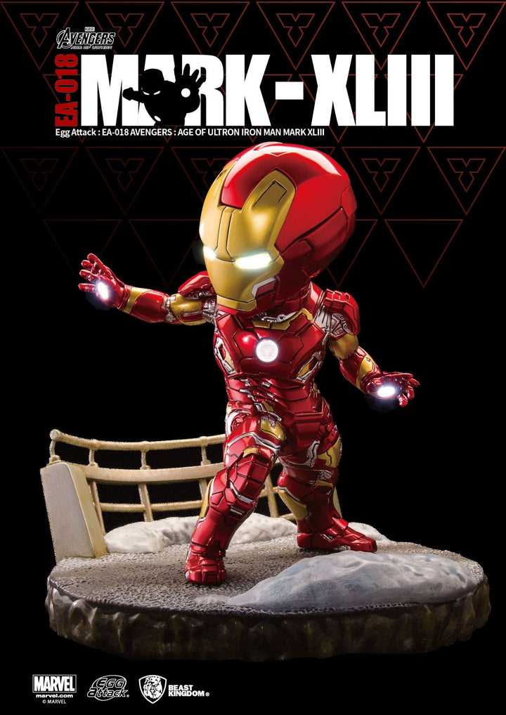 Beast Kingdom -Egg Attack EA-018 Avengers: Age of Ultron Iron Man Mark XLIII