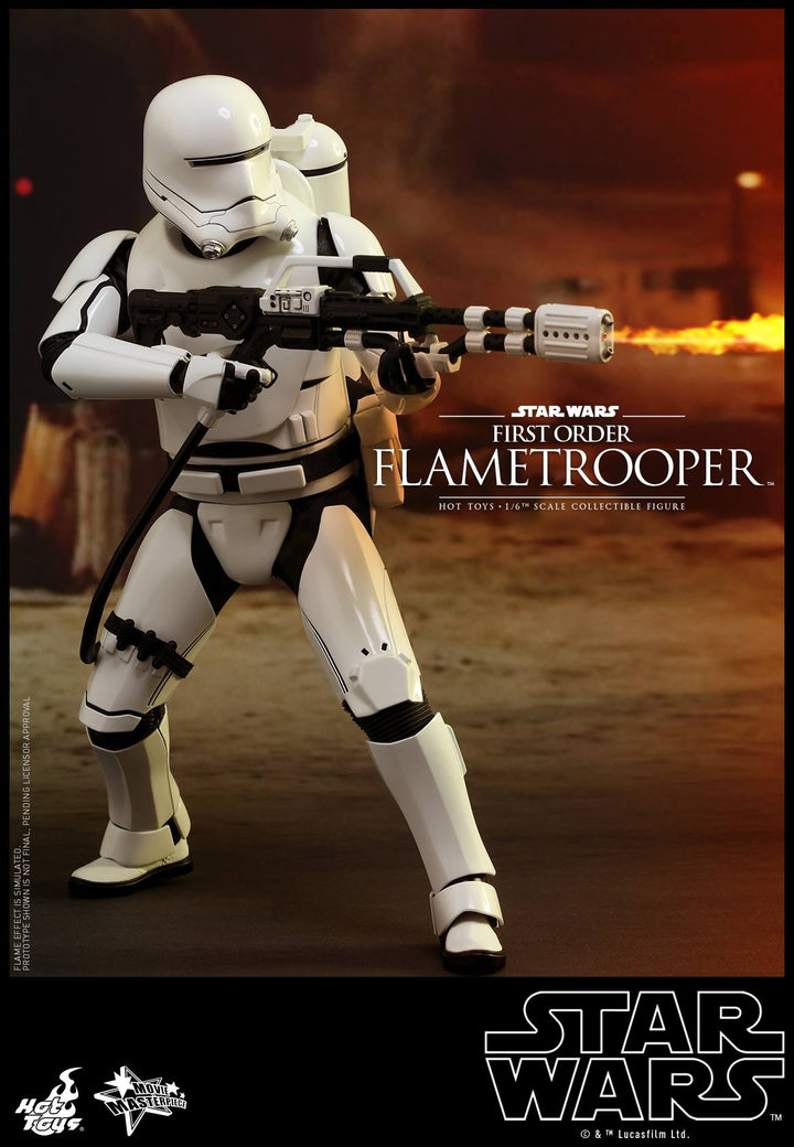 Hot Toys – MMS326 – Star Wars: The Force Awakens: First Order Flametrooper