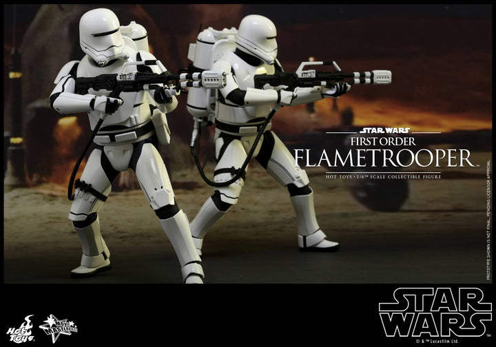 Hot Toys – MMS326 – Star Wars: The Force Awakens: First Order Flametrooper