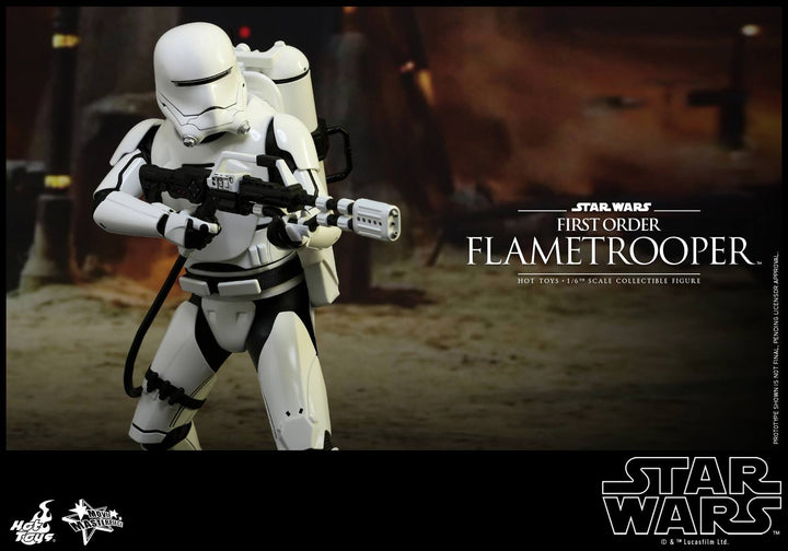 Hot Toys – MMS326 – Star Wars: The Force Awakens: First Order Flametrooper