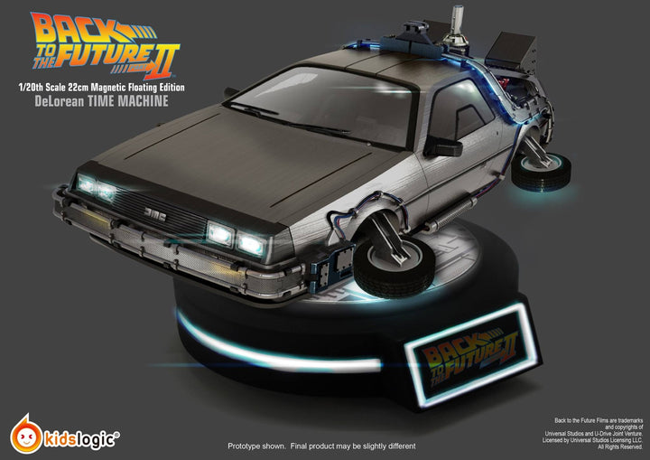 Magnetic Floating DeLorean Time Machine, Back To The Future Part II 