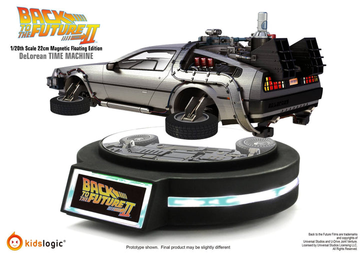 Magnetic Floating DeLorean Time Machine, Back To The Future Part II 