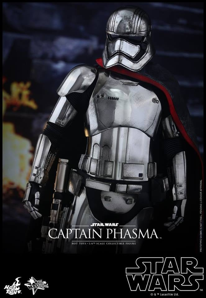 Hot Toys – MMS328 – Star Wars: The Force Awakens: 1/6th scale Captain Phasma