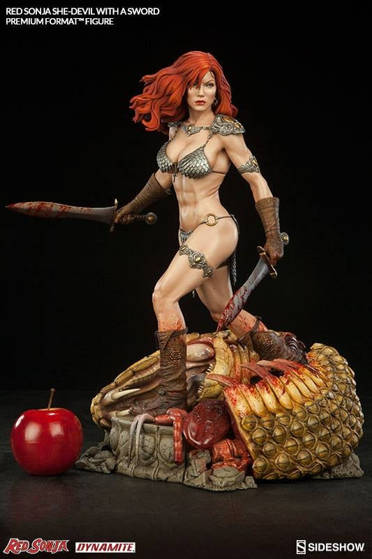  Sideshow Collectibles- Premium Format™ - Red Sonja She-Devil with a Sword 