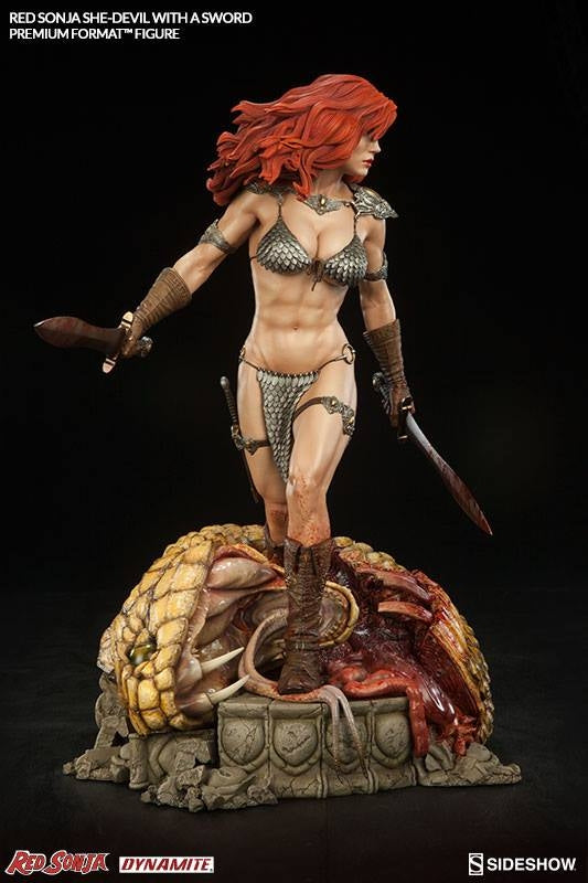  Sideshow Collectibles- Premium Format™ - Red Sonja She-Devil with a Sword 