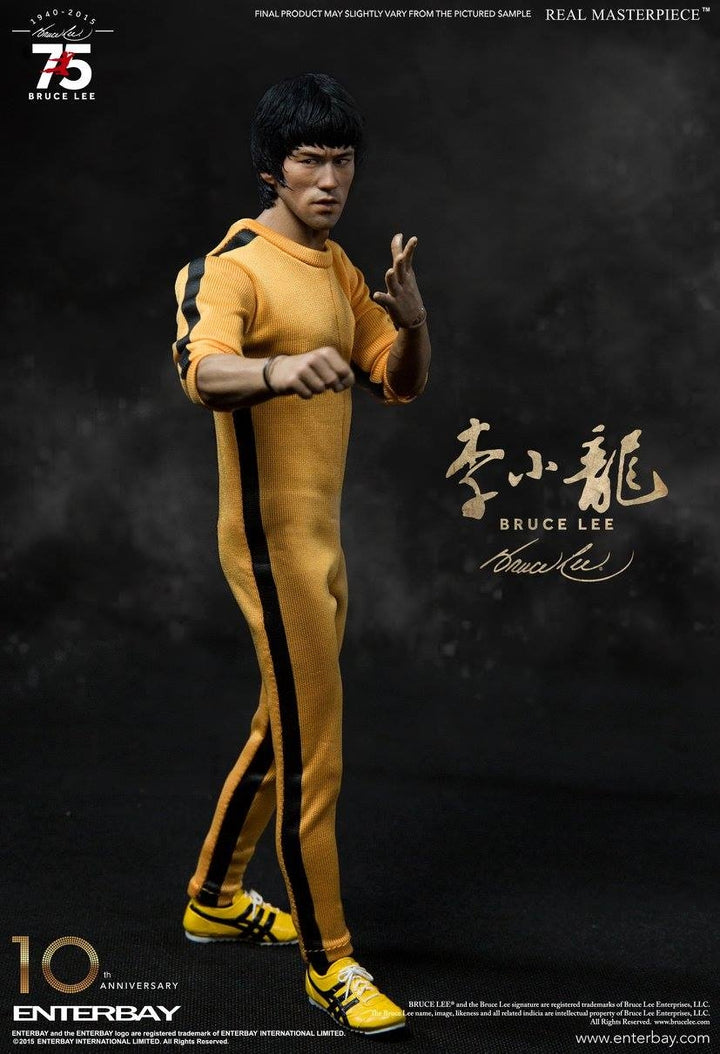 Real Masterpiece – Bruce Lee 75th Anniversary Action Figure