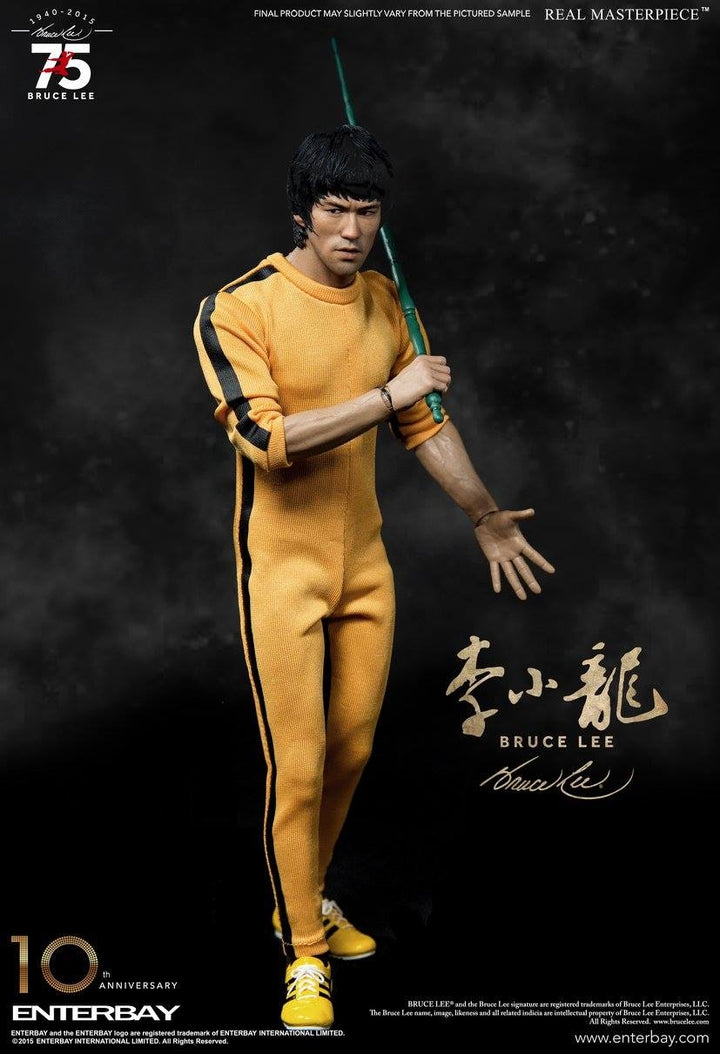 Real Masterpiece – Bruce Lee 75th Anniversary Action Figure