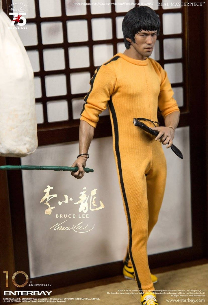 Real Masterpiece – Bruce Lee 75th Anniversary Action Figure