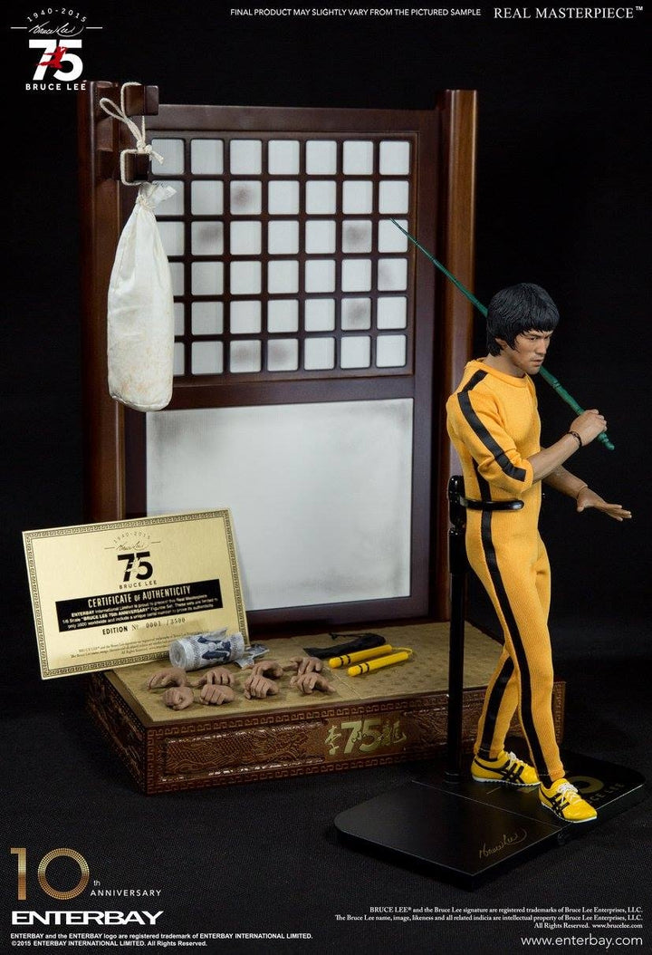 Real Masterpiece – Bruce Lee 75th Anniversary Action Figure