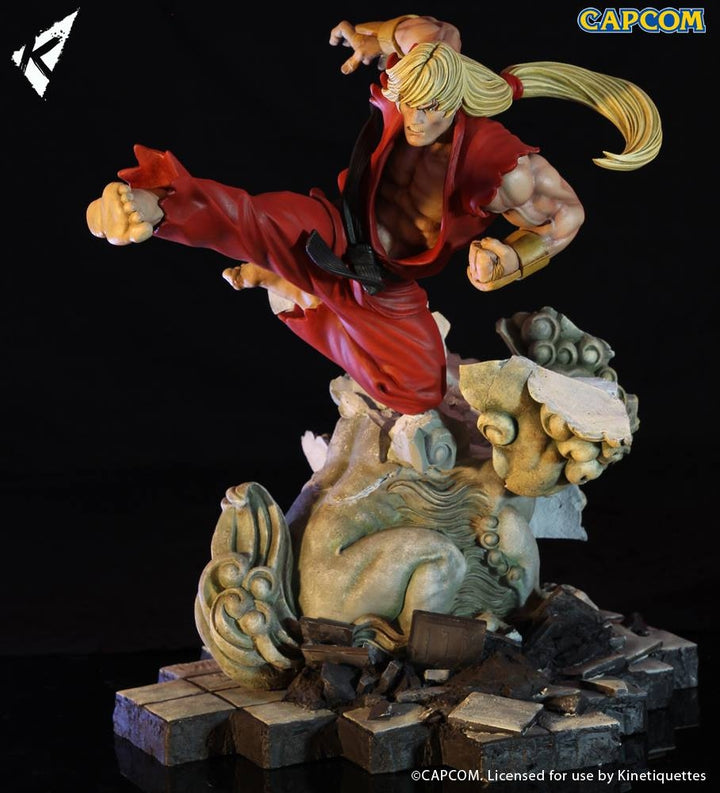 Kinetiquettes - Battle of the Brothers – Ken Masters / ケン – 1/6 scale diorama statue