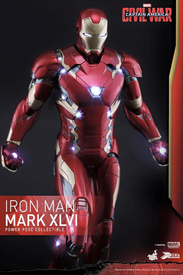 Hot Toys - PPS003 – Captain America: Civil War: Power Pose Mark XLVI