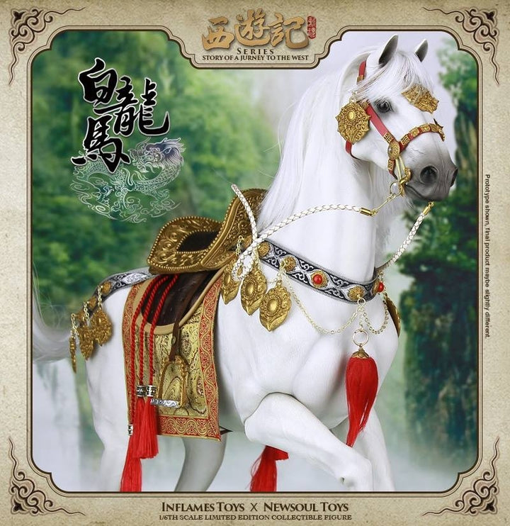 Inflames Toys x Newsoul Toys - Journey To The West - Tang Monk & The White Dragon Horse Collectible Set