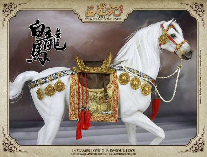 Inflames Toys x Newsoul Toys - Journey To The West - Tang Monk & The White Dragon Horse Collectible Set