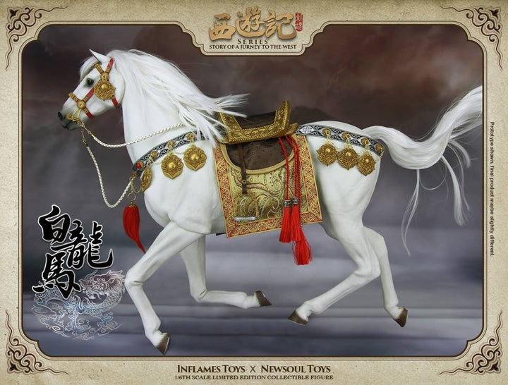 Inflames Toys x Newsoul Toys - Journey To The West - Tang Monk & The White Dragon Horse Collectible Set