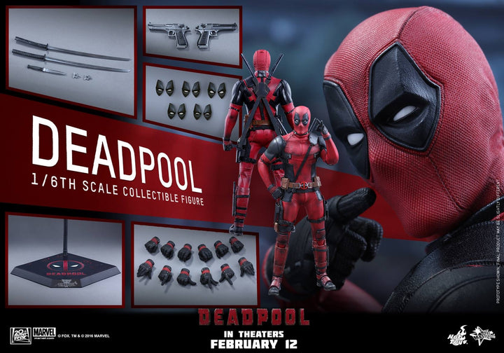 Hot Toys – MMS347 – Deadpool: 1/6th scale Deadpool