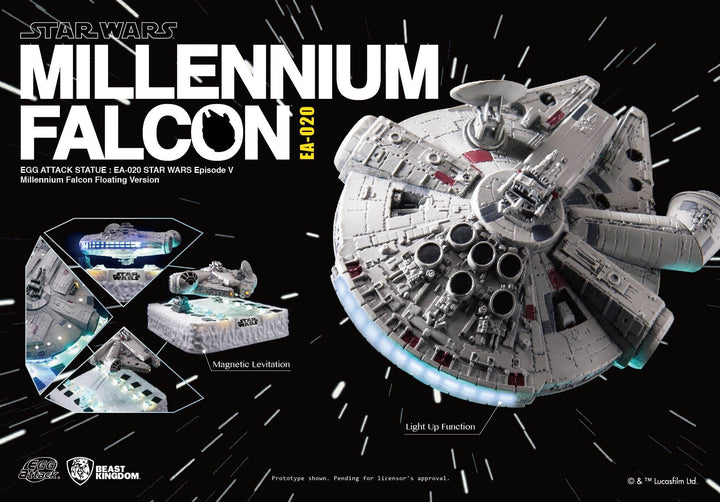 Egg Attack - EA-020 STAR WARS Episode V Millennium Falcon Floating Version