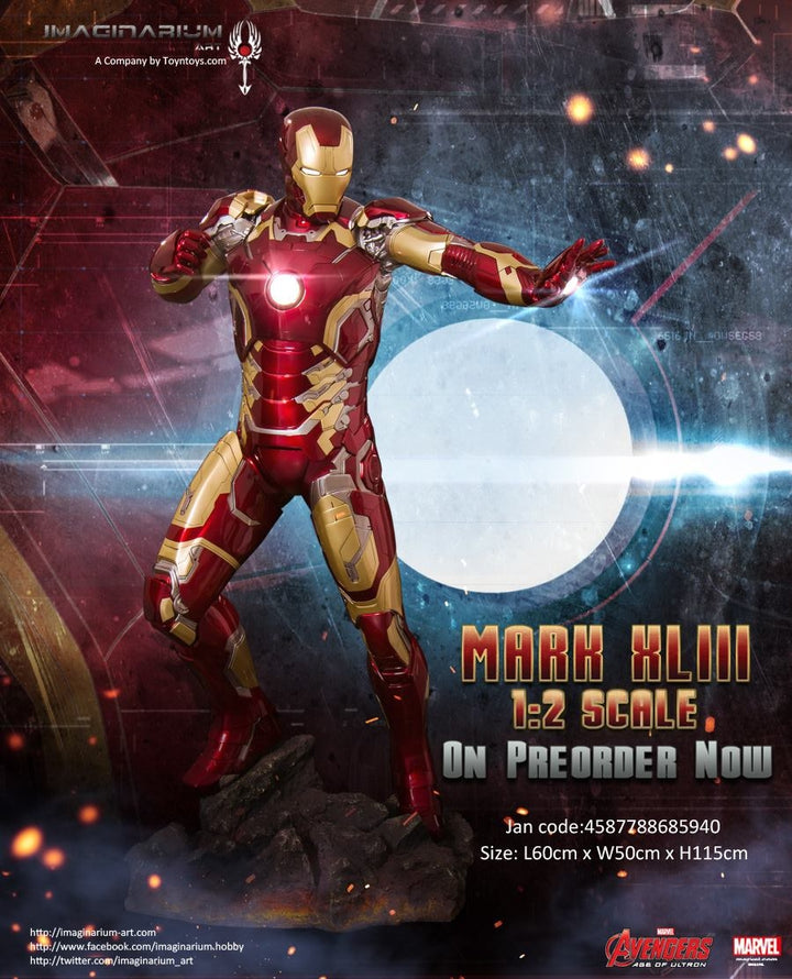 Imaginarium Art - 1/2 scale  Age or Ultron : Iron Man Mark 43