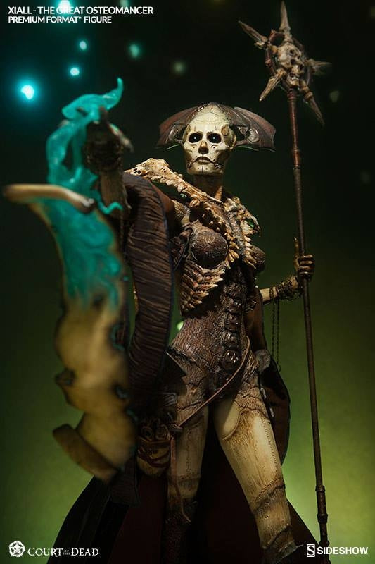 Sideshow Collectibles - Court of the Dead : Xiall the Great Osteomancer Premium Format Figure