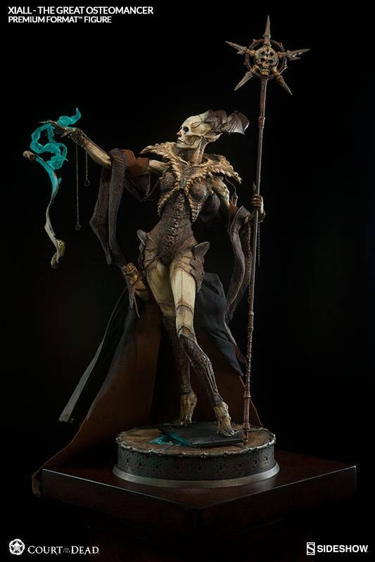 Sideshow Collectibles - Court of the Dead : Xiall the Great Osteomancer Premium Format Figure