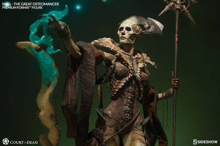 Sideshow Collectibles - Court of the Dead : Xiall the Great Osteomancer Premium Format Figure