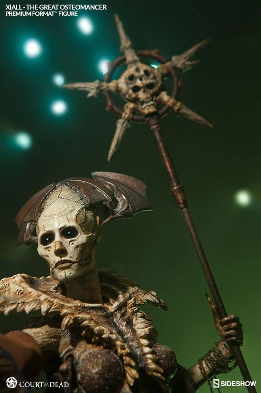 Sideshow Collectibles - Court of the Dead : Xiall the Great Osteomancer Premium Format Figure