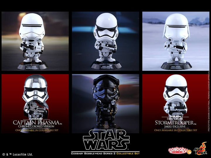 Hot Toys – COSB239-243 – Star Wars The Force Awakens - Cosbaby Bobble-Head (Series 2)