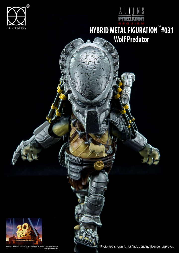 HEROCROSS - Hybrid Metal Action Figuration - AVP- Wolf Predator