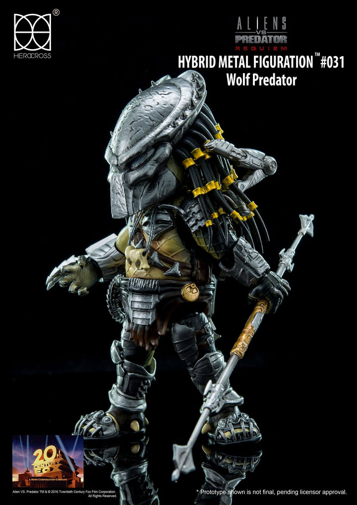 HEROCROSS - Hybrid Metal Action Figuration - AVP- Wolf Predator