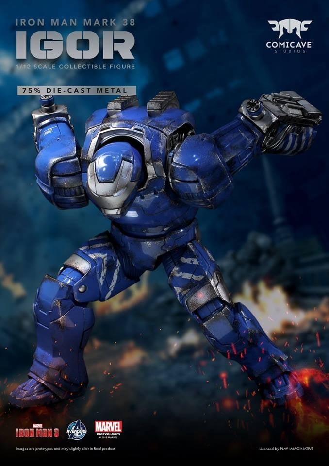 Comicave Studios  - 1/12th scale - 1/12th scale - Iron Man 3: Igor (Mark XXXVIII)