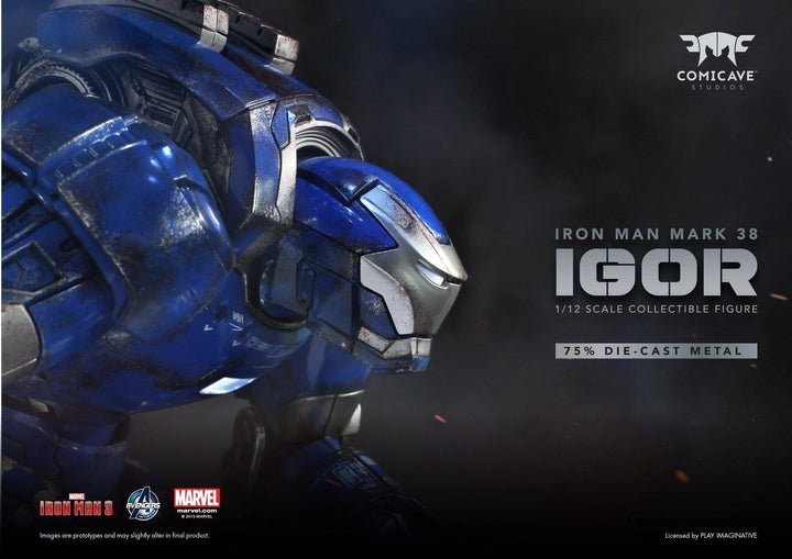 Comicave Studios  - 1/12th scale - 1/12th scale - Iron Man 3: Igor (Mark XXXVIII)