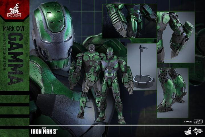 Hot Toys - Iron Man 3 -   Gamma  (Mark XXVI)