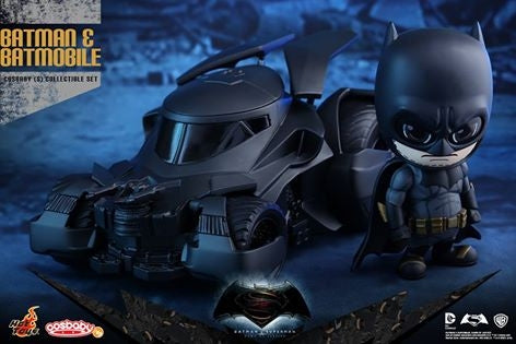 Hot Toys - COSB228 - Batman v Superman: Dawn of Justice - Batman and Batmobile Cosbaby (S) Collectible Set