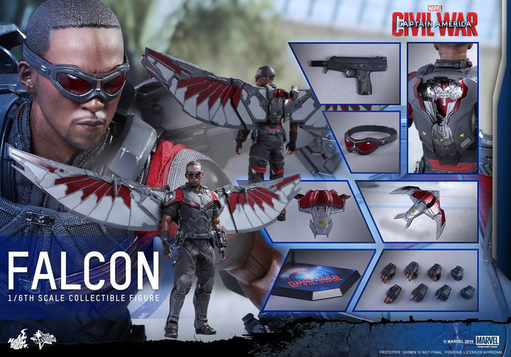 Hot Toys - MMS361 - Captain America: Civil War - Falcon