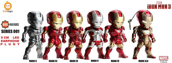 Kids Nations - EarPhone Plugy - Ironman Series 001