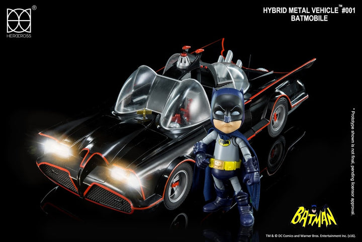 HEROCROSS - Hybrid Metal Action Vehicle - Batmobile (1966 TV)