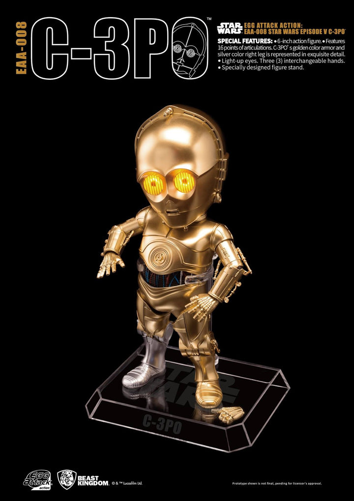 Beast Kingdom: EAA-008 Star Wars Episode V C-3PO