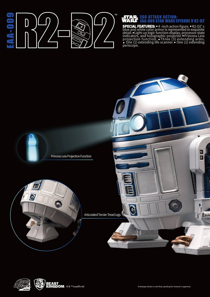 Egg Attack Action: EAA-009 Star Wars Episode V R2-D2