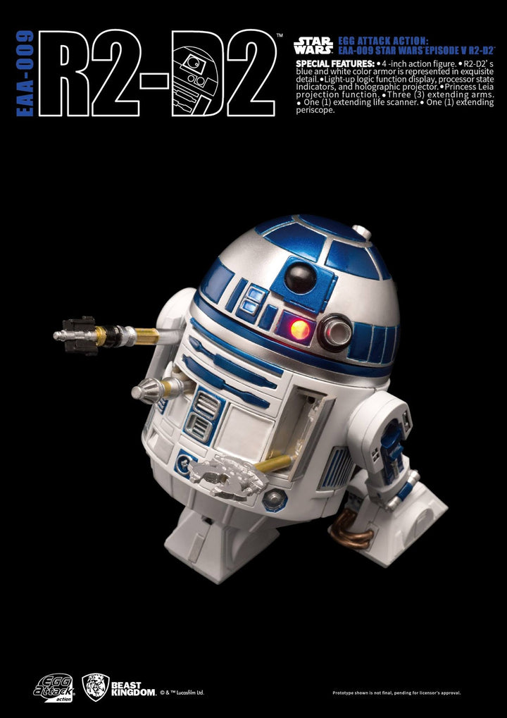 Egg Attack Action: EAA-009 Star Wars Episode V R2-D2