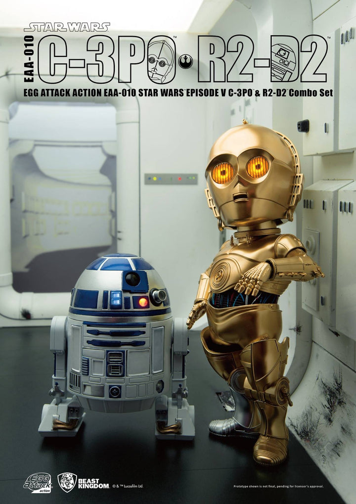 Egg Attack Action:  Star Wars Episode V R2-D2 & C3PO set