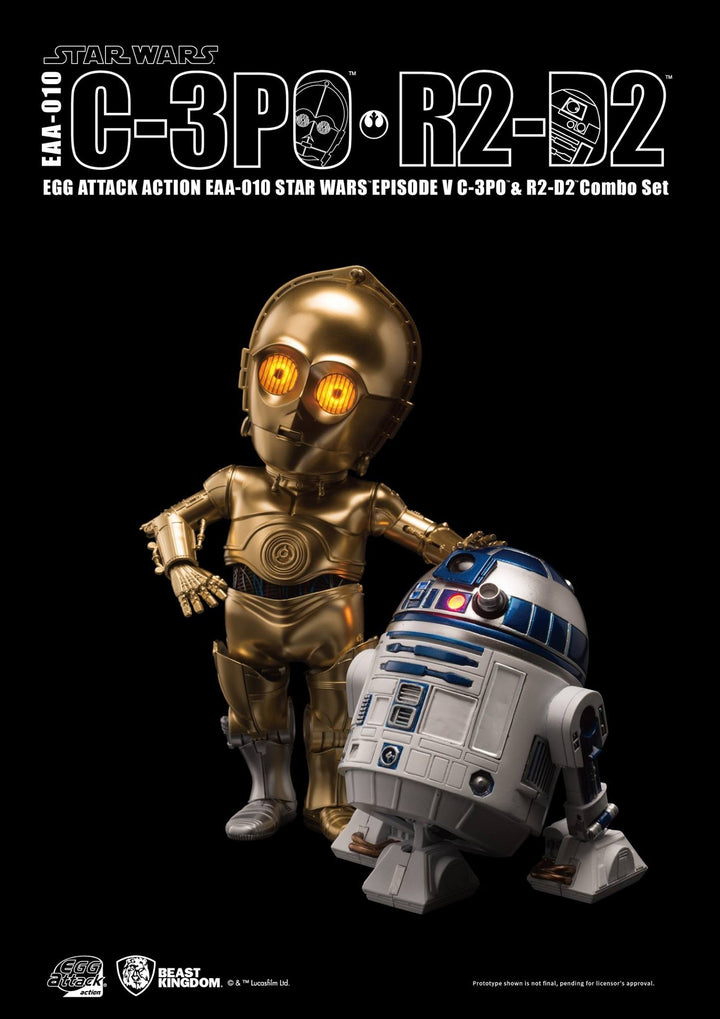 Egg Attack Action:  Star Wars Episode V R2-D2 & C3PO set