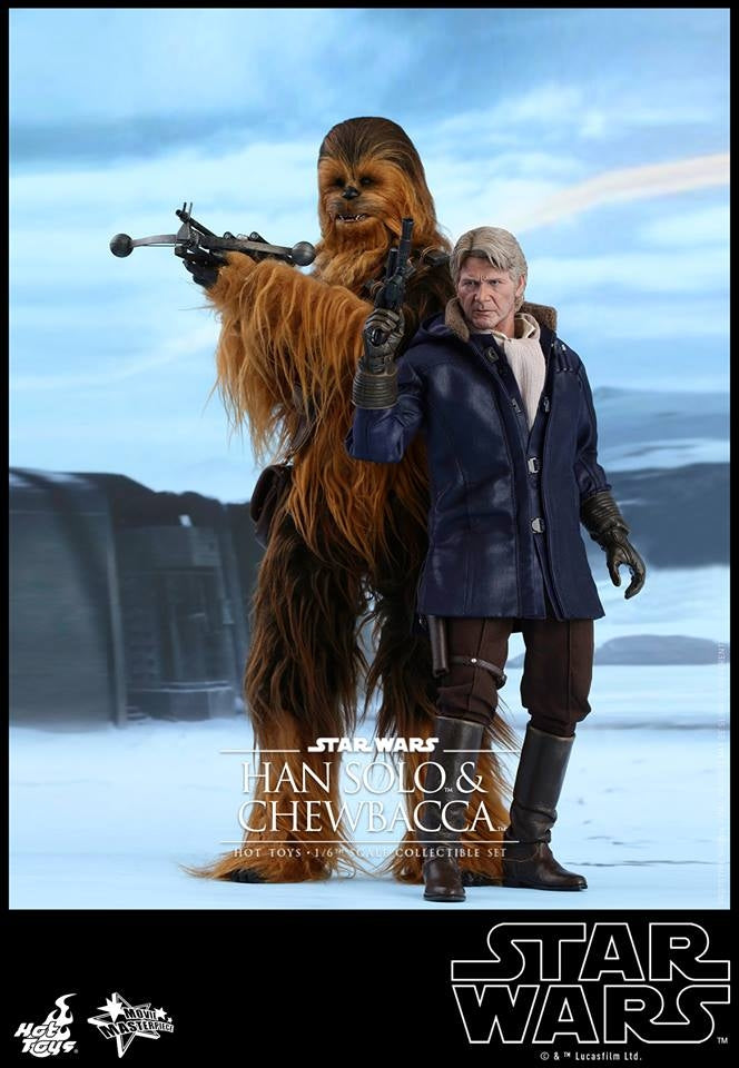 Hot Toys – MMS376 – Star Wars: The Force Awakens - Han Solo & Chewbacca