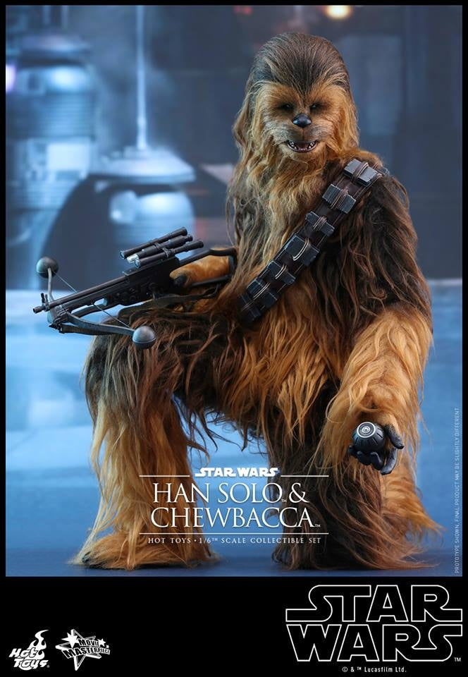 Hot Toys – MMS376 – Star Wars: The Force Awakens - Han Solo & Chewbacca