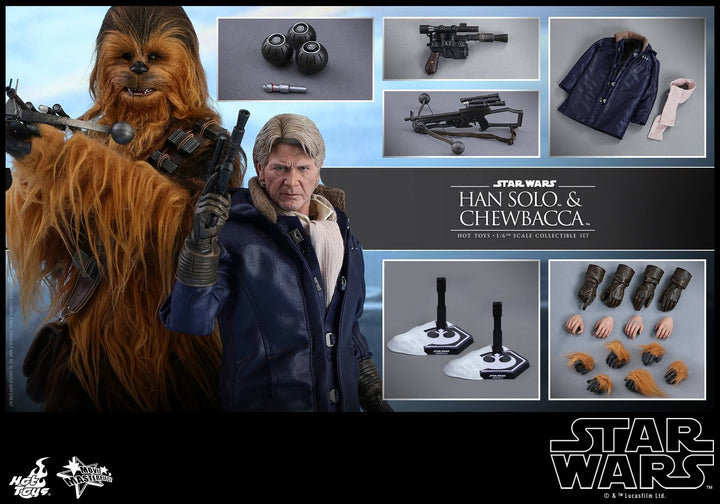 Hot Toys – MMS376 – Star Wars: The Force Awakens - Han Solo & Chewbacca