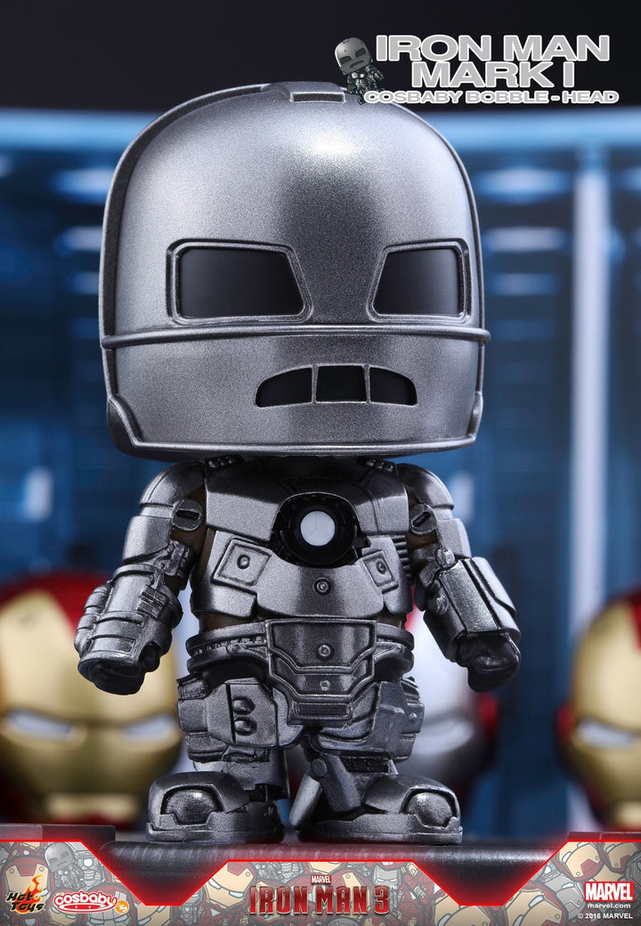 Hot Toys – COSB261-267 – Iron Man 3 - Iron Man Mark I – VII Cosbaby Bobble-Head Series