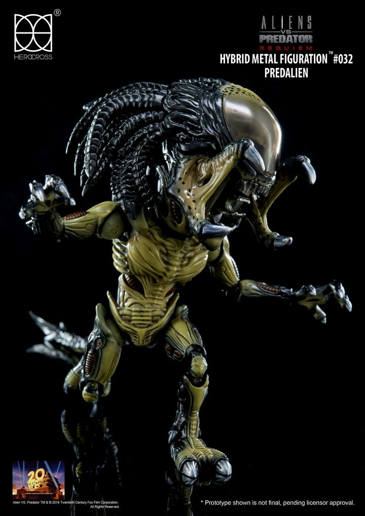 HEROCROSS - Hybrid Metal Action Figuration - Predalien (limited edition)