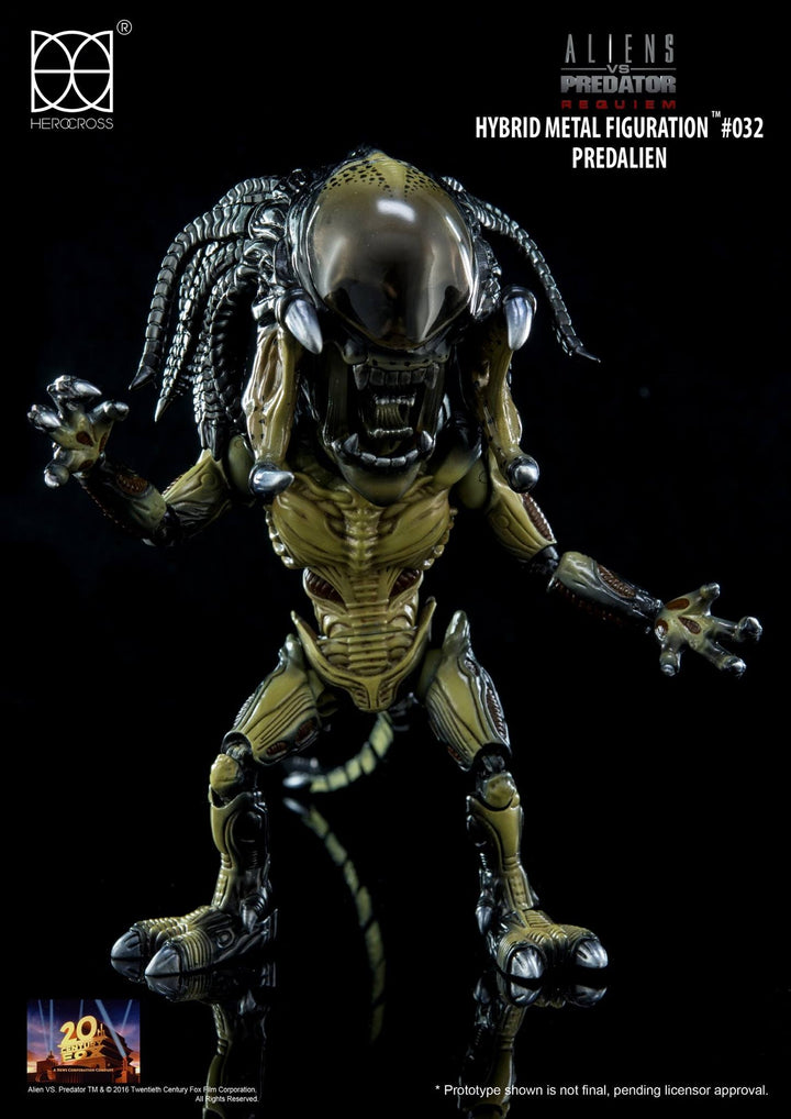 HEROCROSS - Hybrid Metal Action Figuration - Predalien (limited edition)