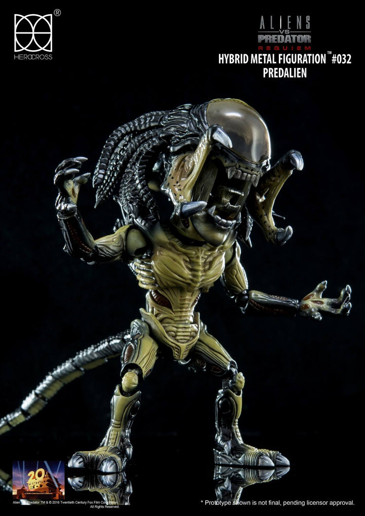 HEROCROSS - Hybrid Metal Action Figuration - Predalien (limited edition)