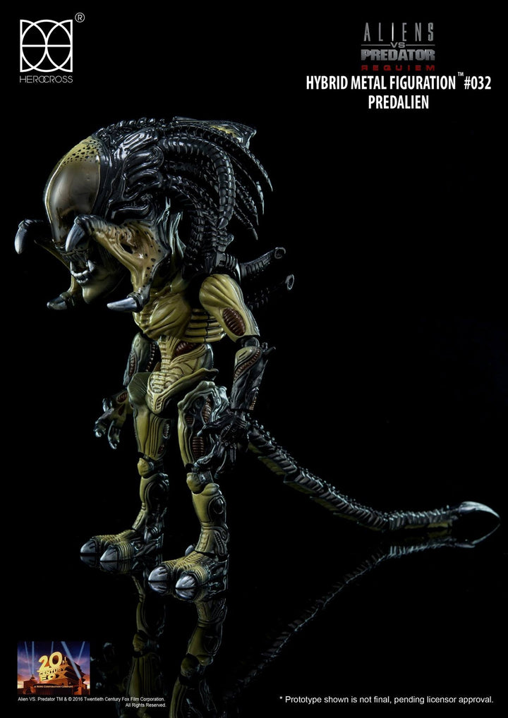 HEROCROSS - Hybrid Metal Action Figuration - Predalien (limited edition)