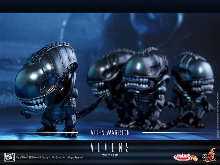 Hot Toys – COSB271 – Aliens - Alien Warrior & USCM Cosbaby (S) Collectible Set